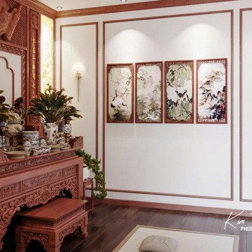 Không gian phòng thờ PT-15